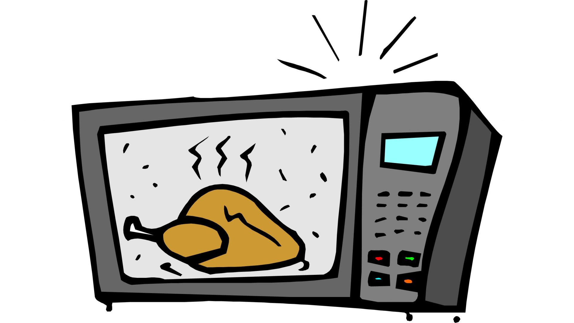 День рождения микроволновки