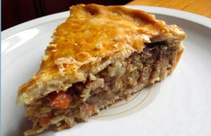 пирог, капуста, мясо, рецепт