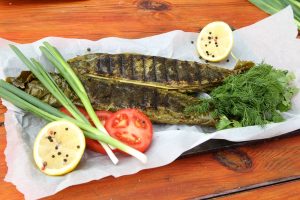 запеченная скумбрия