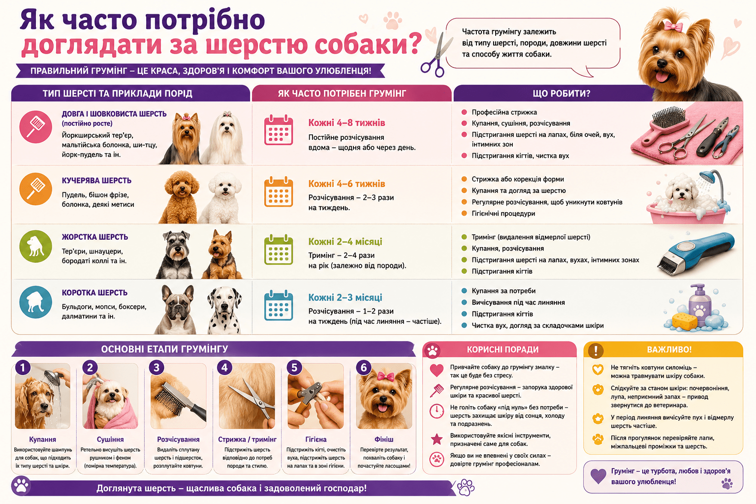 грумінг собак